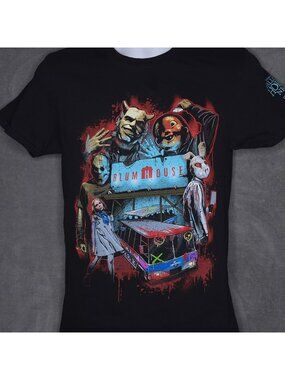 Universal Studios Halloween Horror Nights 2024 Blumhouse T-Shirt Small Black